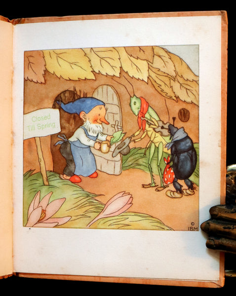 1933 Scarce First Edition - THE JOLLY GNOME by Ida Bohatta.