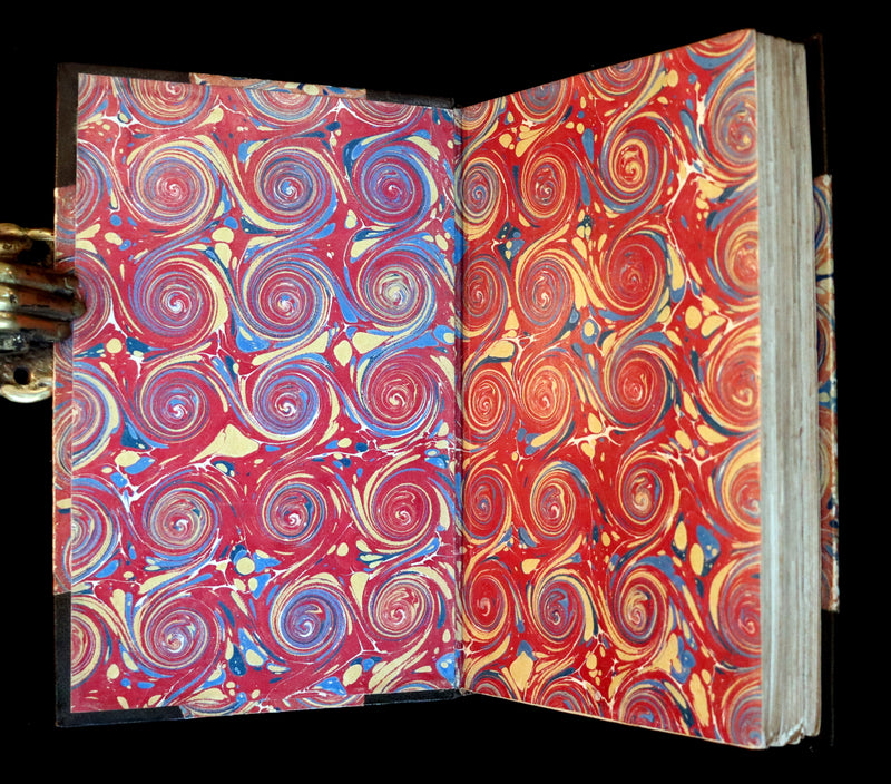 1883 Rare Gothic Book - The Castle of Otranto, (Bound with) The Old English Baron. Illustrated, limited #27/40.