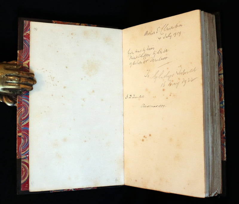 1883 Rare Gothic Book - The Castle of Otranto, (Bound with) The Old English Baron. Illustrated, limited #27/40.