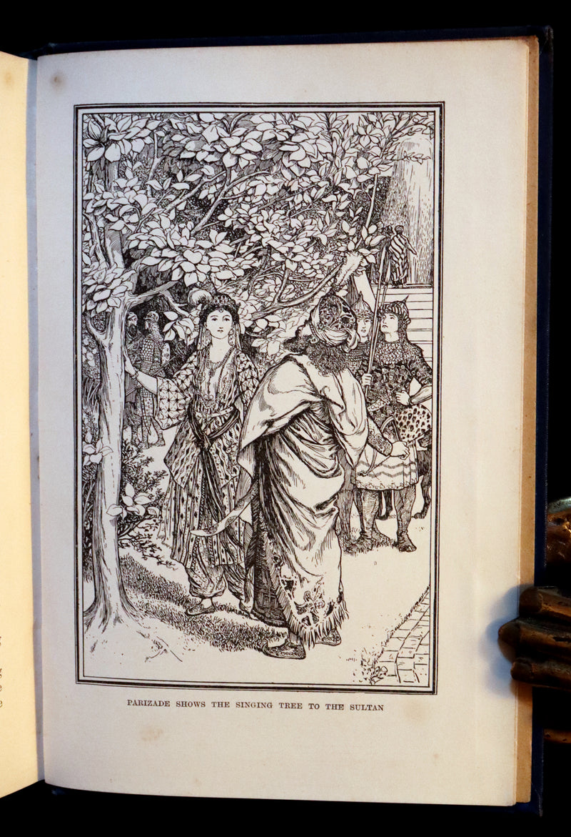 1898 Rare 1stEd Book - THE ARABIAN NIGHTS ENTERTAINMENTS by Andrew Lang. Illustrated.
