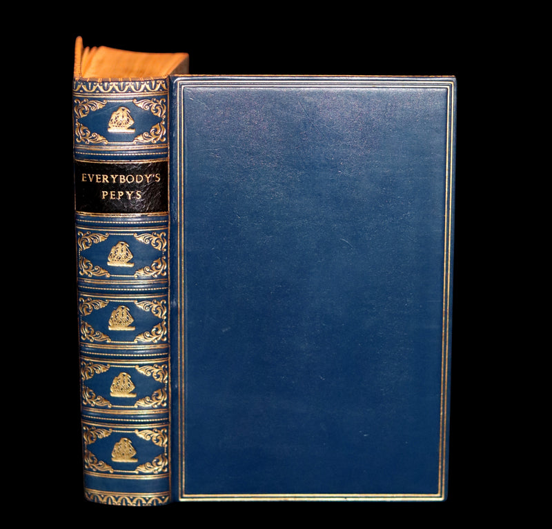 1927 Beautiful Bayntun Binding - The Diary of Samuel Pepys 1660-1669 illustrated by Ernest Shepard.