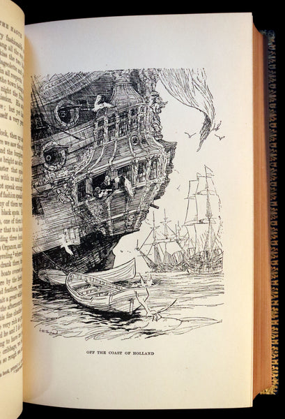 1927 Beautiful Bayntun Binding - The Diary of Samuel Pepys 1660-1669 illustrated by Ernest Shepard.
