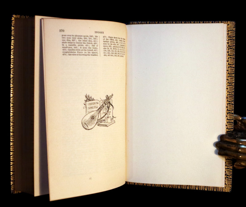 1927 Beautiful Bayntun Binding - The Diary of Samuel Pepys 1660-1669 illustrated by Ernest Shepard.