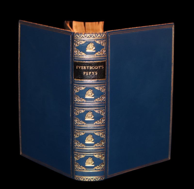 1927 Beautiful Bayntun Binding - The Diary of Samuel Pepys 1660-1669 illustrated by Ernest Shepard.