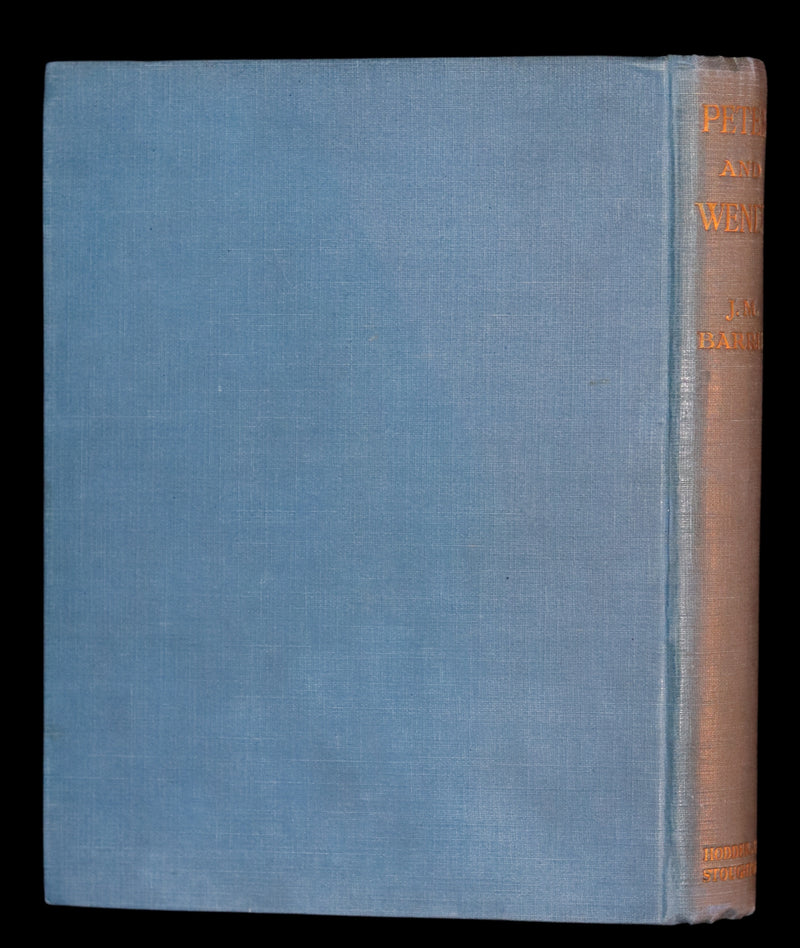 1911 Rare PETER PAN - Peter and Wendy by J.M. Barrie illustrated by F.D. Bedford with Tipped-in Color Frontspiece.