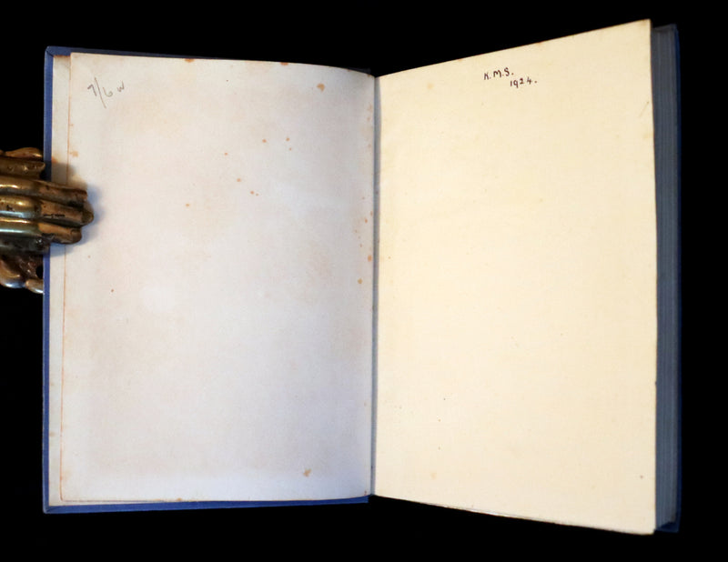 1911 Rare PETER PAN - Peter and Wendy by J.M. Barrie illustrated by F.D. Bedford with Tipped-in Color Frontspiece.