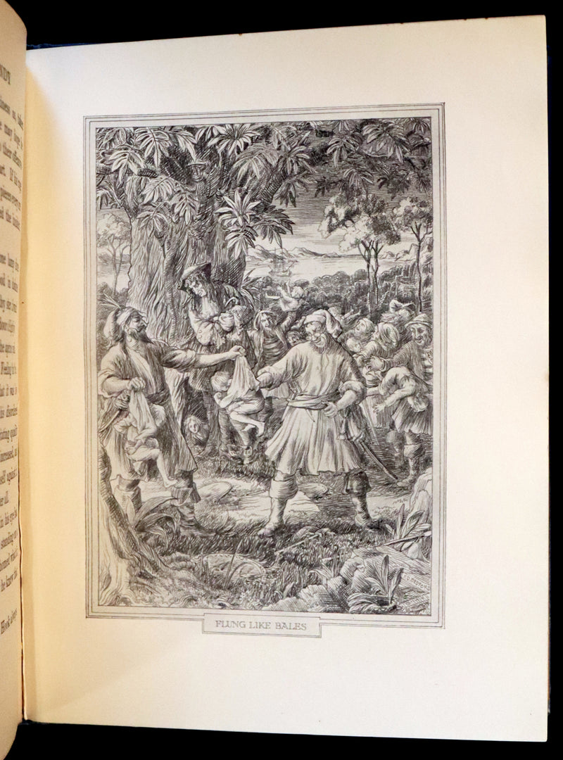 1911 Rare PETER PAN - Peter and Wendy by J.M. Barrie illustrated by F.D. Bedford with Tipped-in Color Frontspiece.