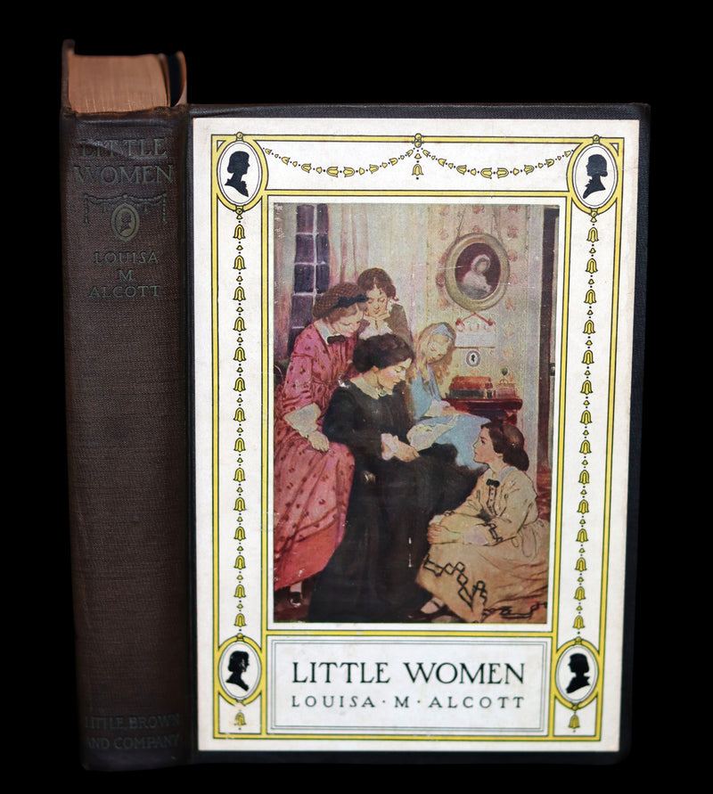 1923 Rare Book - LITTLE WOMEN by Louisa May Alcott illustrated in color by Jessie Willcox Smith.