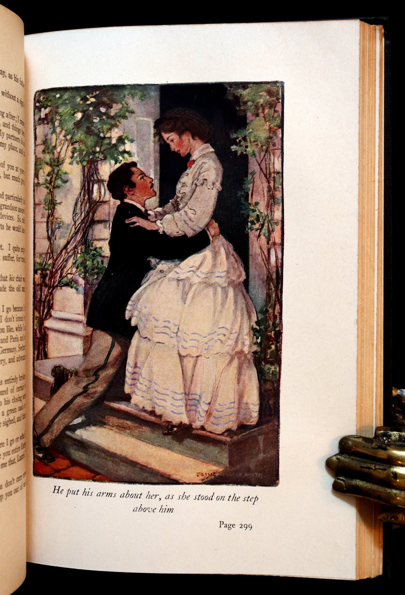 1923 Rare Book - LITTLE WOMEN by Louisa May Alcott illustrated in color by Jessie Willcox Smith.
