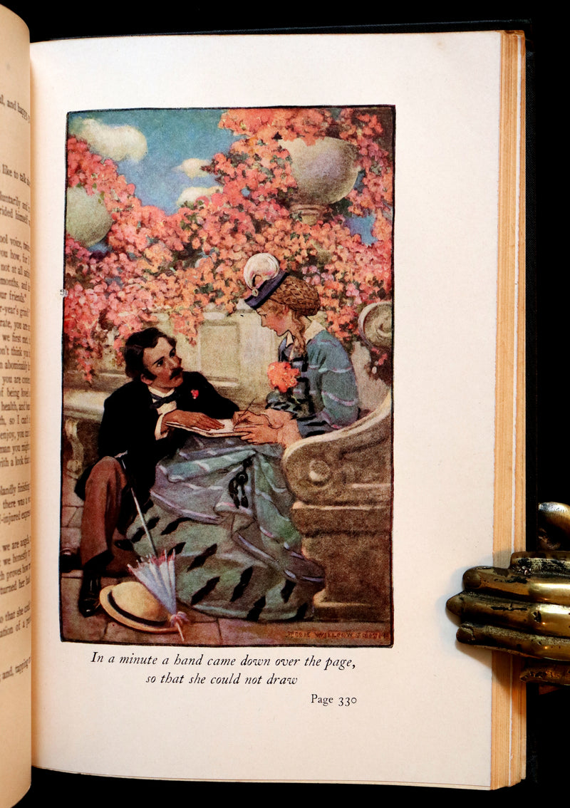1923 Rare Book - LITTLE WOMEN by Louisa May Alcott illustrated in color by Jessie Willcox Smith.