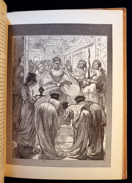1889 Scarce Victorian Book - ALADDIN or the Wonderful Lamp, Ali Baba & the 40 Robbers.