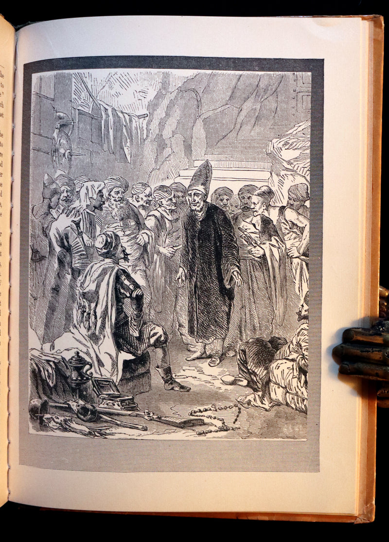 1889 Scarce Victorian Book - ALADDIN or the Wonderful Lamp, Ali Baba & the 40 Robbers.