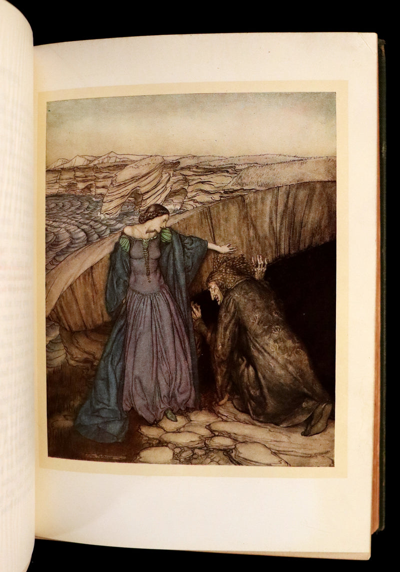 1917 Rare First Edition Book - The Romance of King Arthur and His Knights of the Round Table illustrated by RACKHAM.