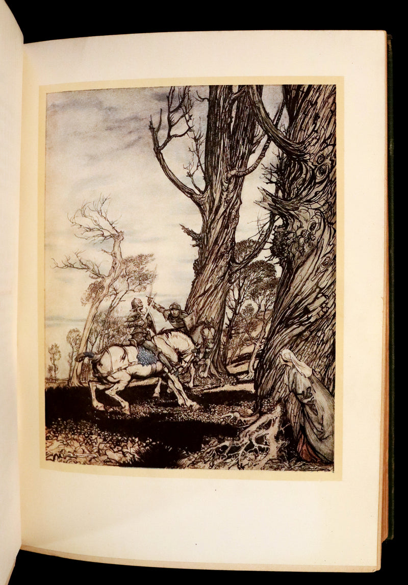 1917 Rare First Edition Book - The Romance of King Arthur and His Knights of the Round Table illustrated by RACKHAM.