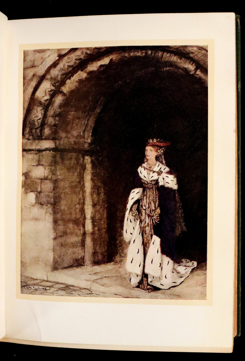 1917 Rare First Edition Book - The Romance of King Arthur and His Knights of the Round Table illustrated by RACKHAM.