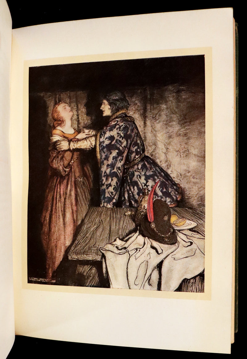 1917 Rare First Edition Book - The Romance of King Arthur and His Knights of the Round Table illustrated by RACKHAM.