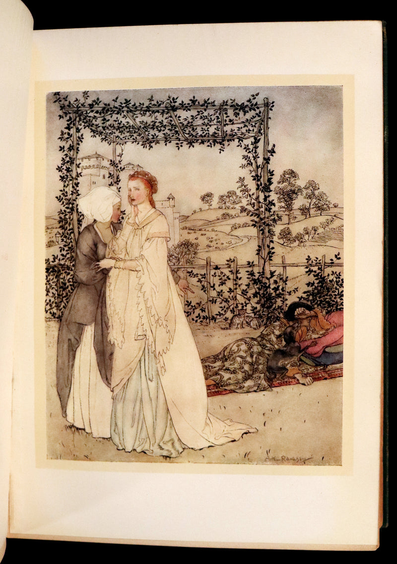1917 Rare First Edition Book - The Romance of King Arthur and His Knights of the Round Table illustrated by RACKHAM.