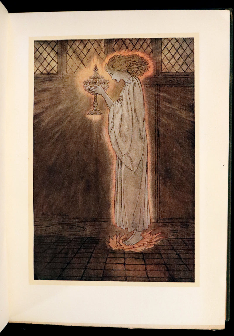 1917 Rare First Edition Book - The Romance of King Arthur and His Knights of the Round Table illustrated by RACKHAM.