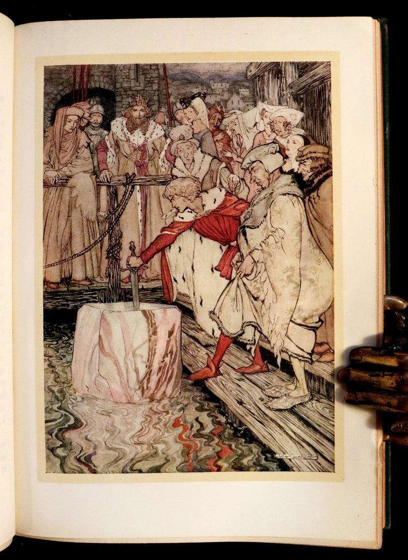 1917 Rare First Edition Book - The Romance of King Arthur and His Knights of the Round Table illustrated by RACKHAM.