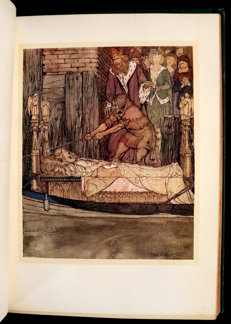 1917 Rare First Edition Book - The Romance of King Arthur and His Knights of the Round Table illustrated by RACKHAM.