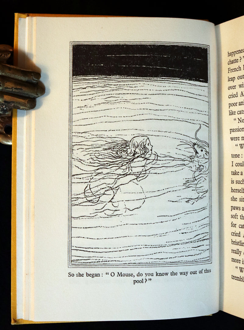1933 First Edition - Alice's Adventures in Wonderland & Through the Looking-Glass illustrated by John Morton-Sale.