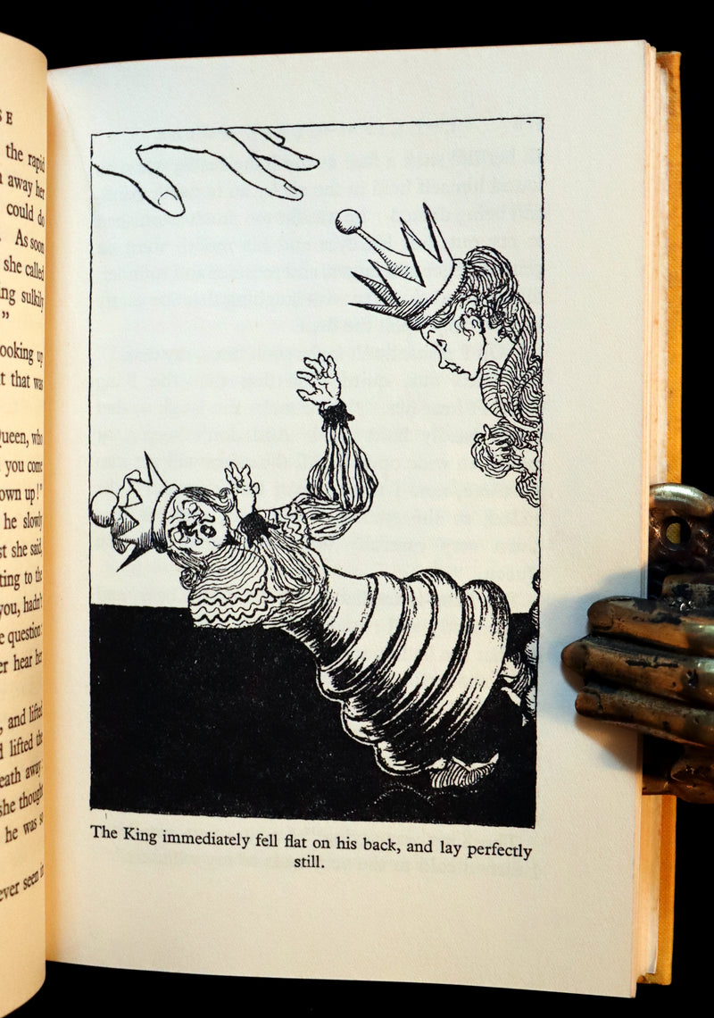 1933 First Edition - Alice's Adventures in Wonderland & Through the Looking-Glass illustrated by John Morton-Sale.