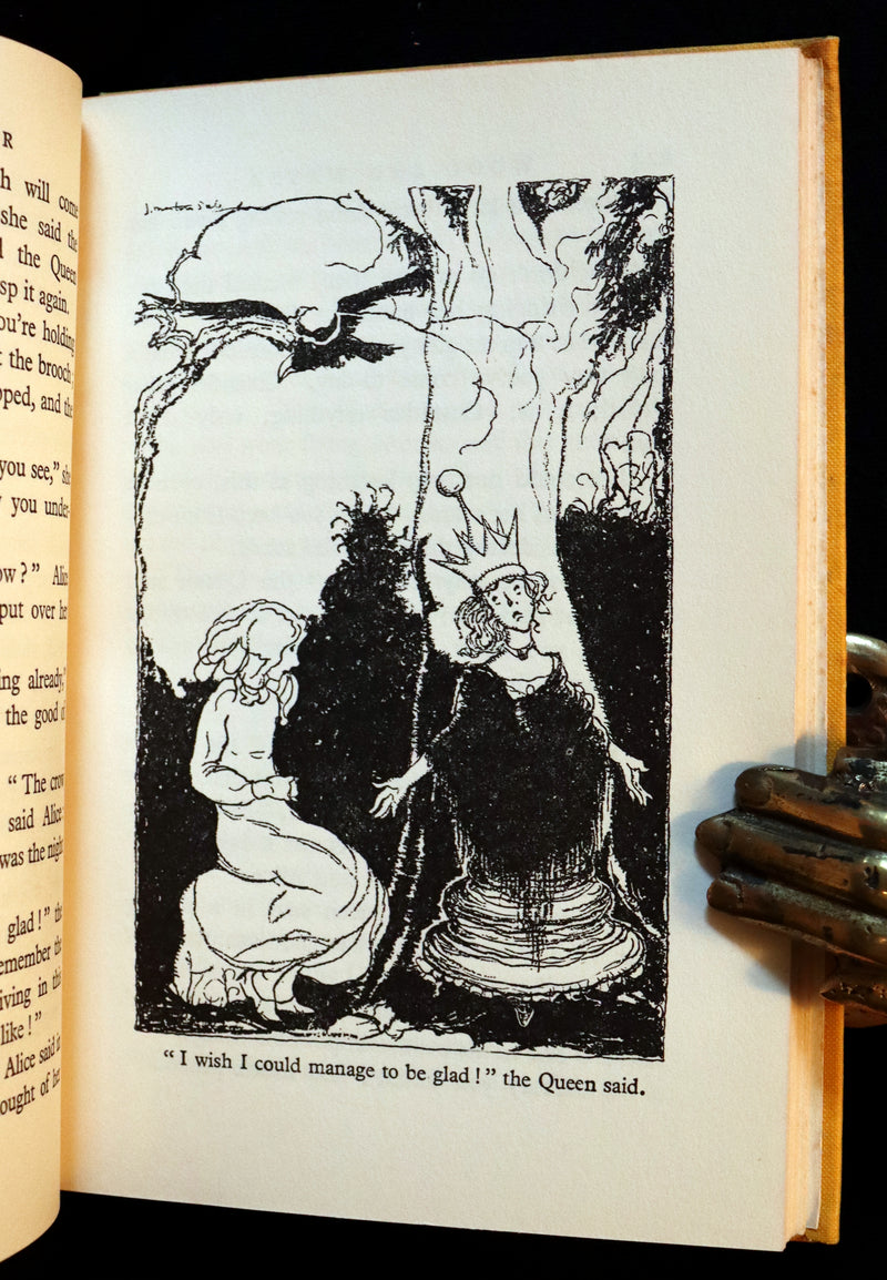 1933 First Edition - Alice's Adventures in Wonderland & Through the Looking-Glass illustrated by John Morton-Sale.