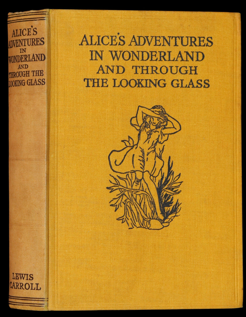 1933 First Edition - Alice's Adventures in Wonderland & Through the Looking-Glass illustrated by John Morton-Sale.