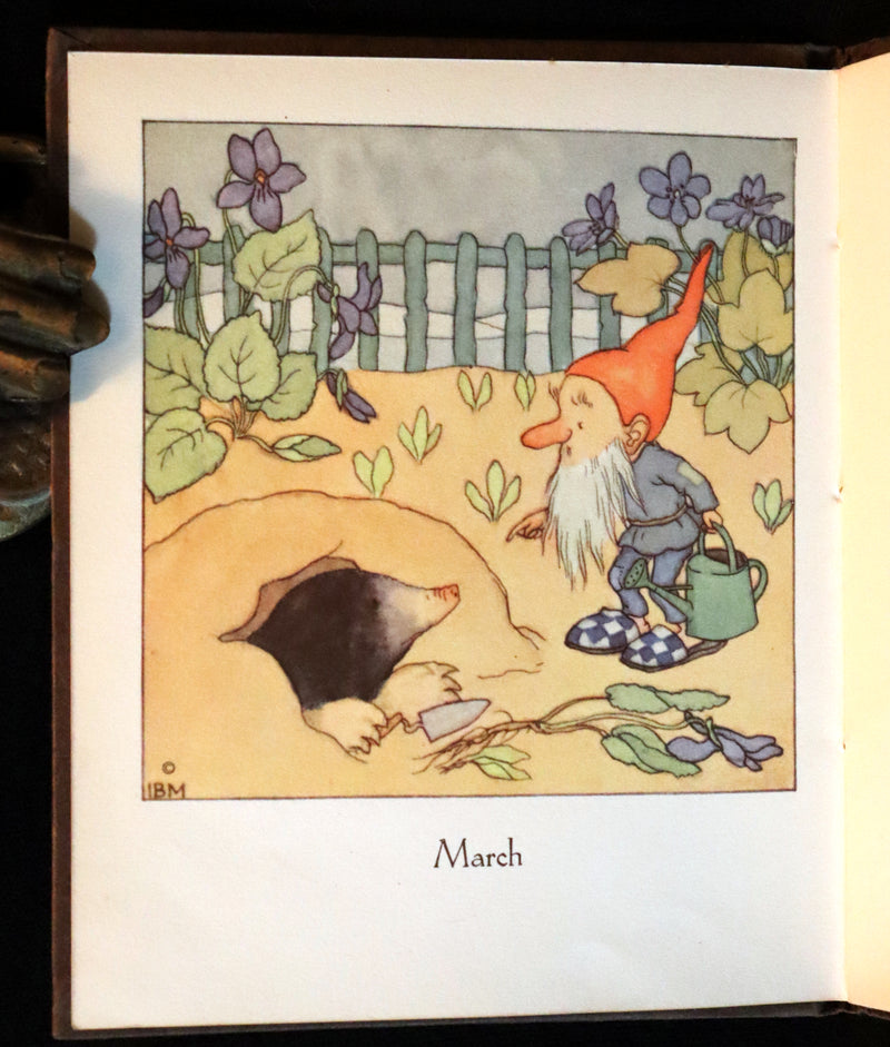 1936 Scarce First Edition - THE GNOME'S ALMANACK by Ida Bohatta translated by June Head.