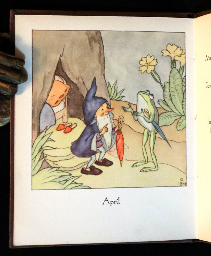 1936 Scarce First Edition - THE GNOME'S ALMANACK by Ida Bohatta translated by June Head.