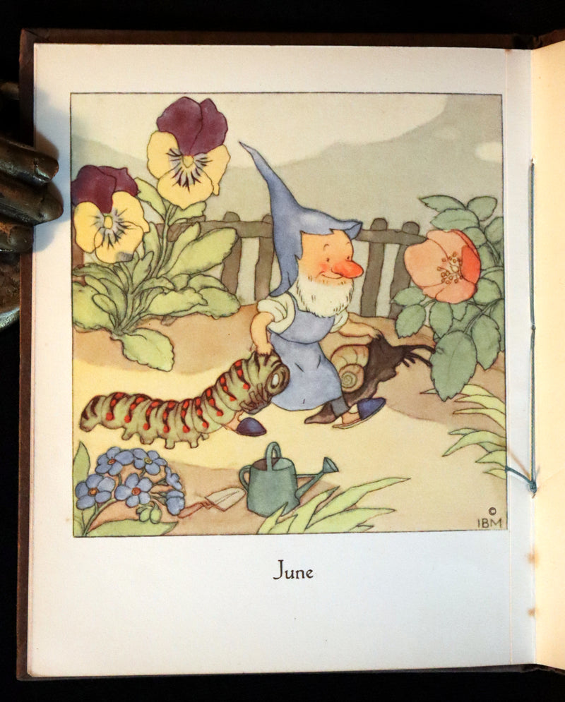 1936 Scarce First Edition - THE GNOME'S ALMANACK by Ida Bohatta translated by June Head.