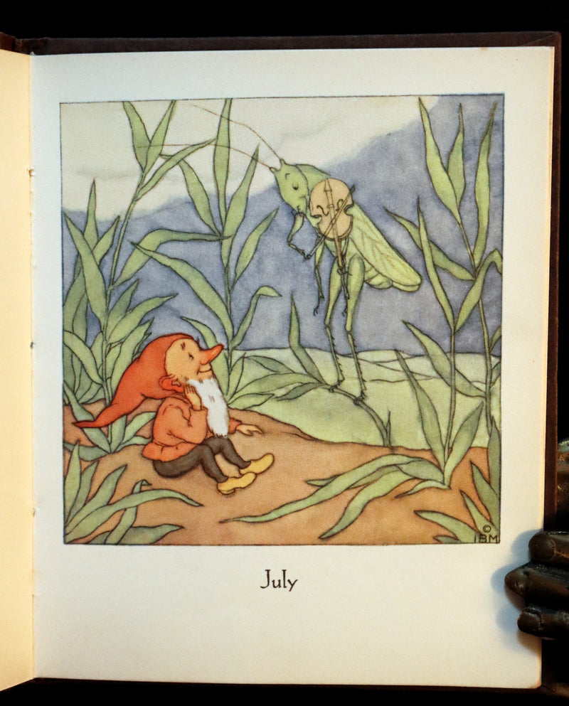 1936 Scarce First Edition - THE GNOME'S ALMANACK by Ida Bohatta translated by June Head.