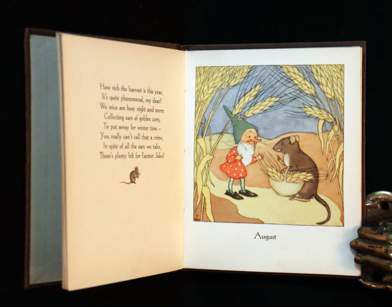 1936 Scarce First Edition - THE GNOME'S ALMANACK by Ida Bohatta translated by June Head.