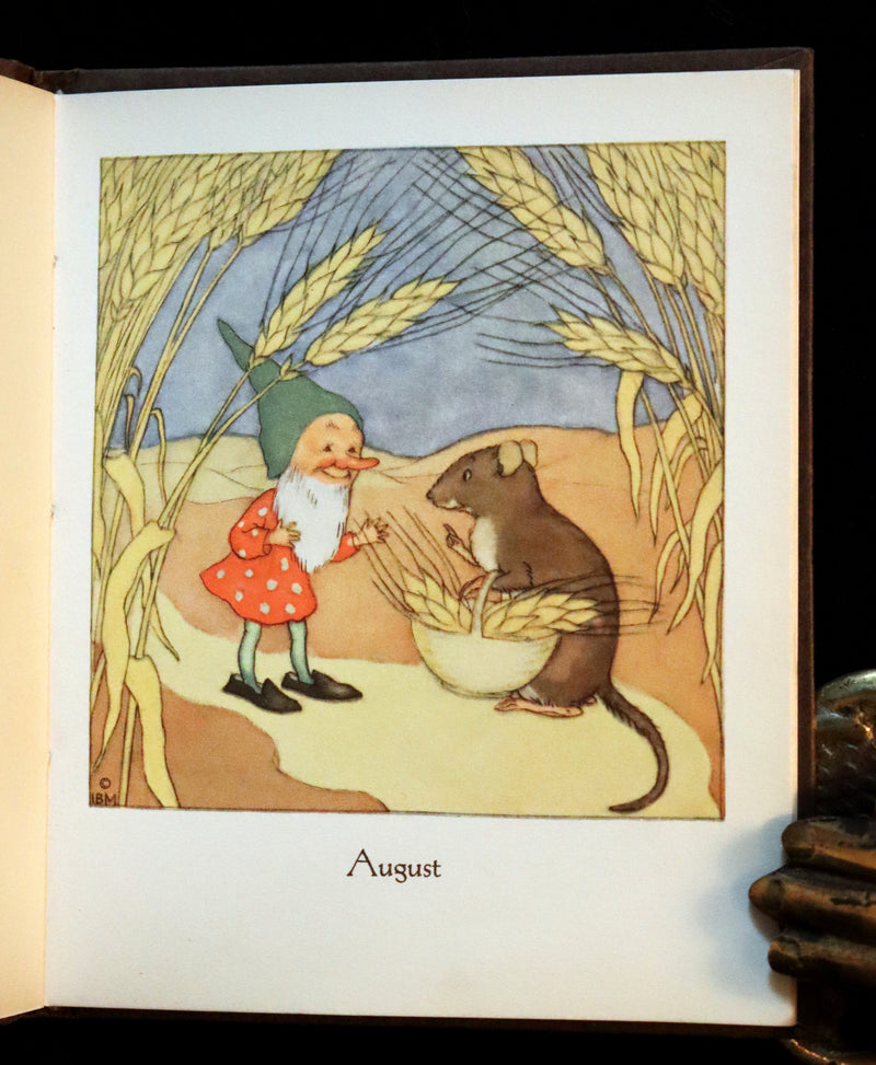 1936 Scarce First Edition - THE GNOME'S ALMANACK by Ida Bohatta translated by June Head.