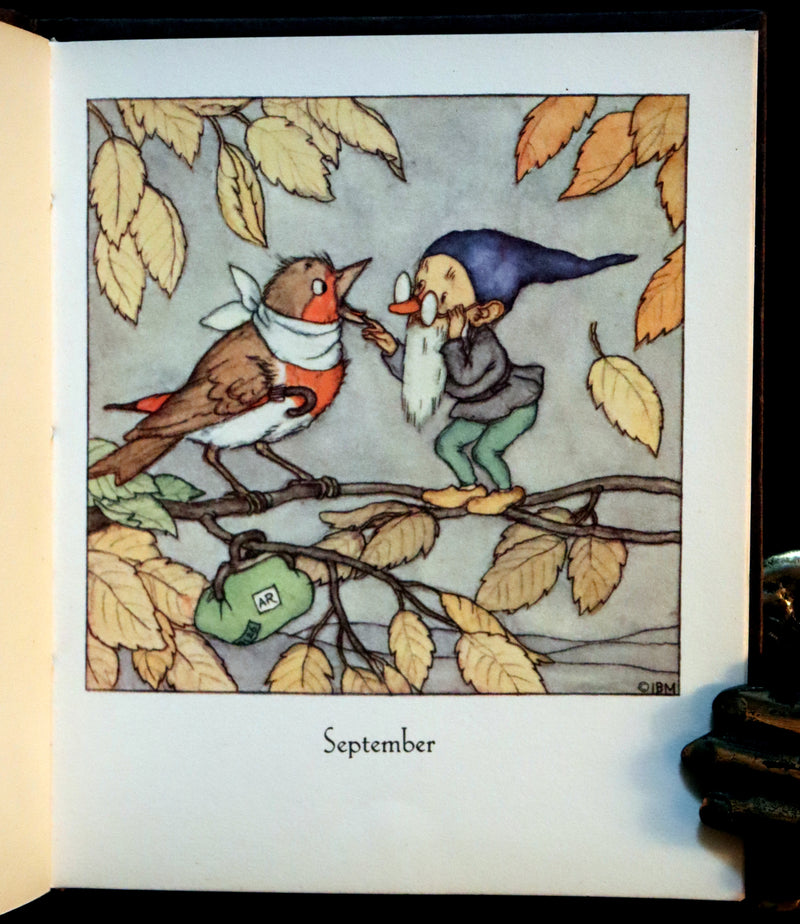 1936 Scarce First Edition - THE GNOME'S ALMANACK by Ida Bohatta translated by June Head.