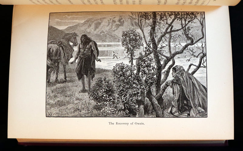 1884 Rare Book - Knightly Legends of Wales or the Boy's Mabinogion - early Welsh legends of King Arthur.