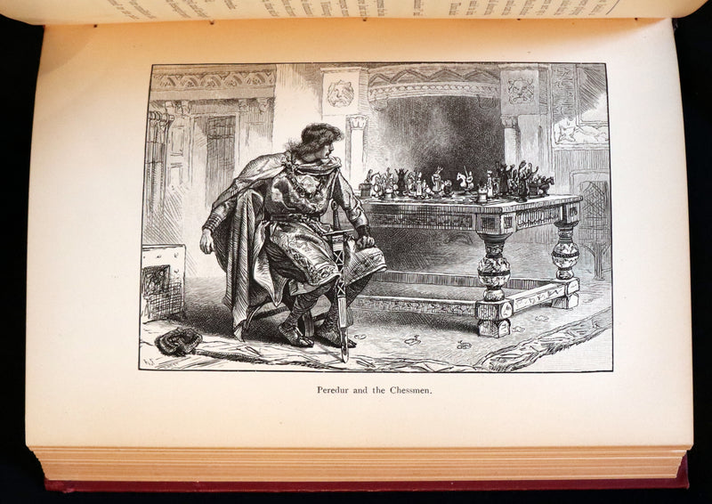 1884 Rare Book - Knightly Legends of Wales or the Boy's Mabinogion - early Welsh legends of King Arthur.