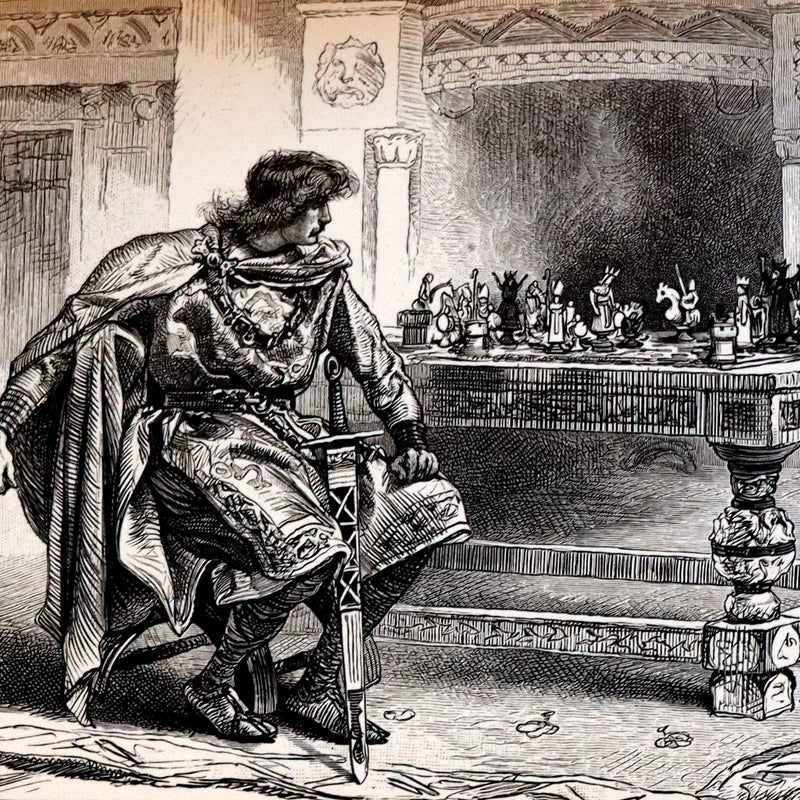 1884 Rare Book - Knightly Legends of Wales or the Boy's Mabinogion - early Welsh legends of King Arthur.