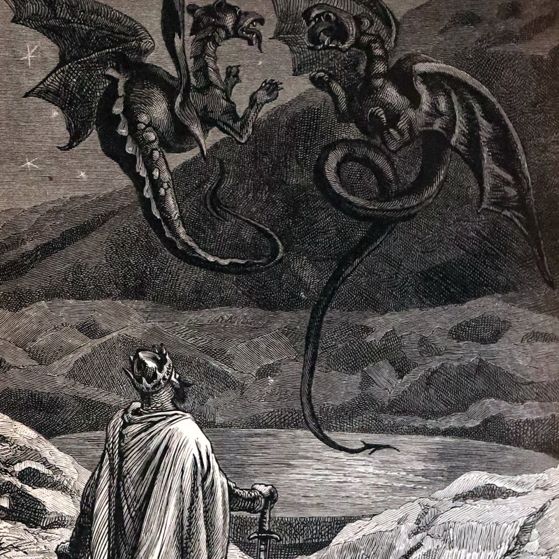 1884 Rare Book - Knightly Legends of Wales or the Boy's Mabinogion - early Welsh legends of King Arthur.