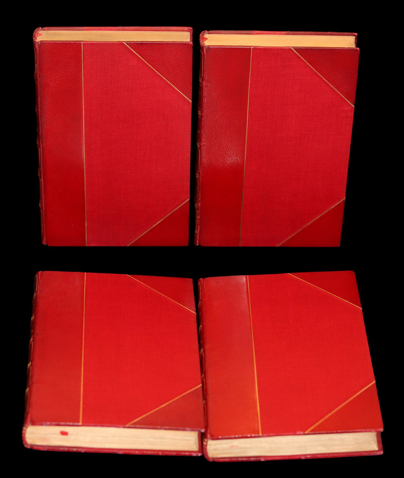 1841 Rare book set bound by Morrell ~ A History of the Life of RICHARD COEUR-DE-LION King of England.