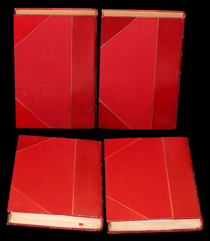 1841 Rare book set bound by Morrell ~ A History of the Life of RICHARD COEUR-DE-LION King of England.