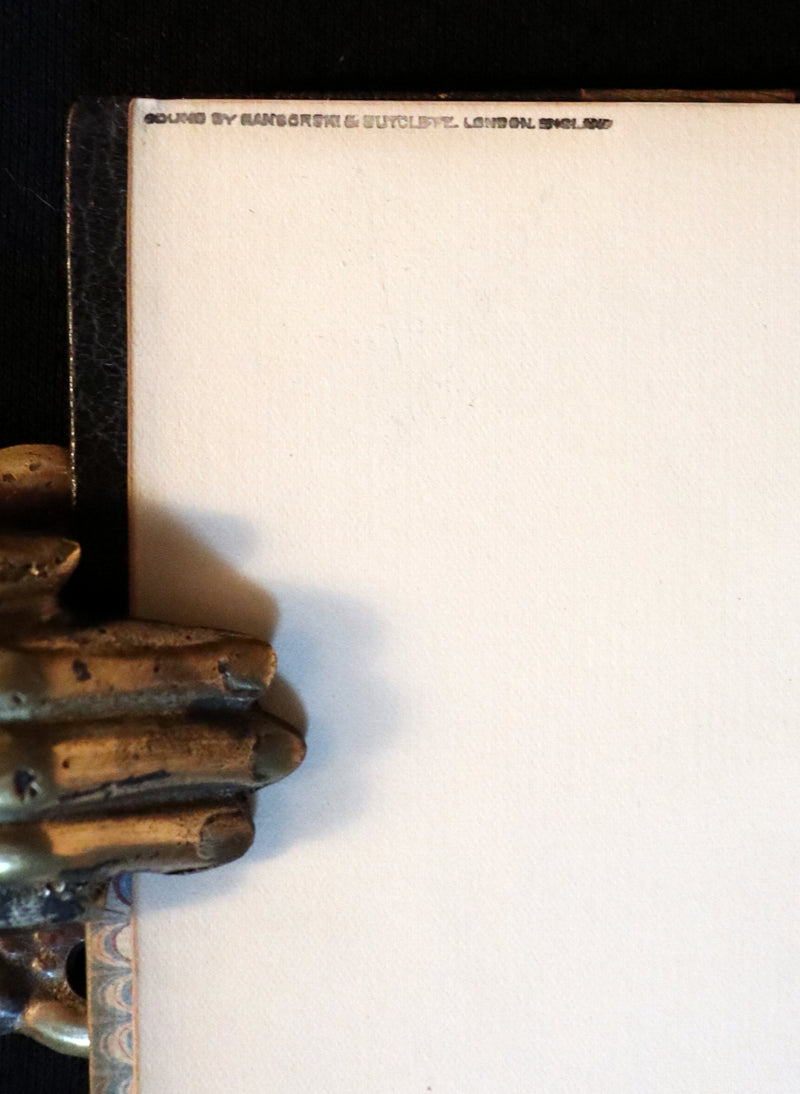 1912 Rare Book Bound by Sangorski - The FAIRIES and other Poems by William Allingham.