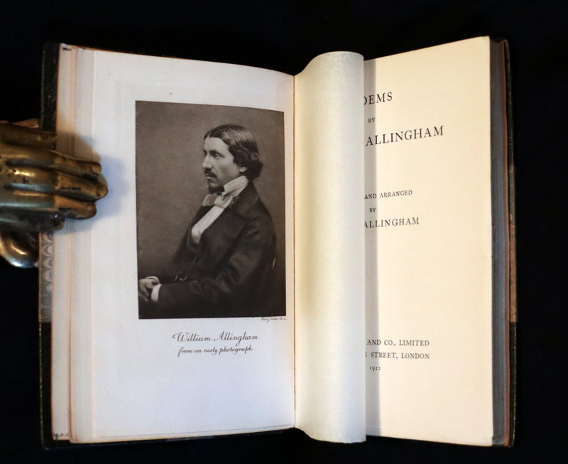1912 Rare Book Bound by Sangorski - The FAIRIES and other Poems by William Allingham.