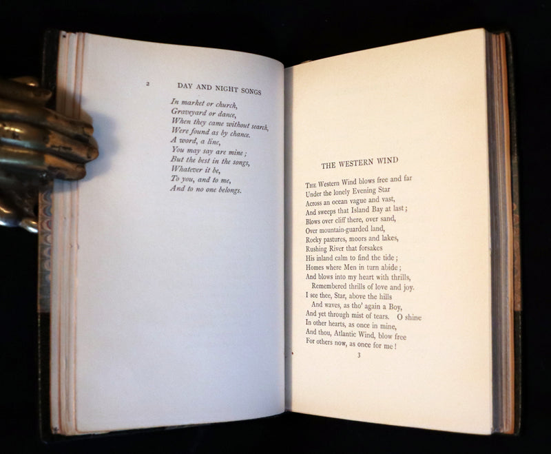 1912 Rare Book Bound by Sangorski - The FAIRIES and other Poems by William Allingham.