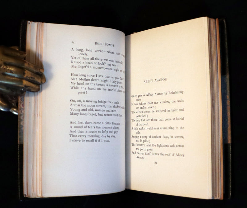 1912 Rare Book Bound by Sangorski - The FAIRIES and other Poems by William Allingham.