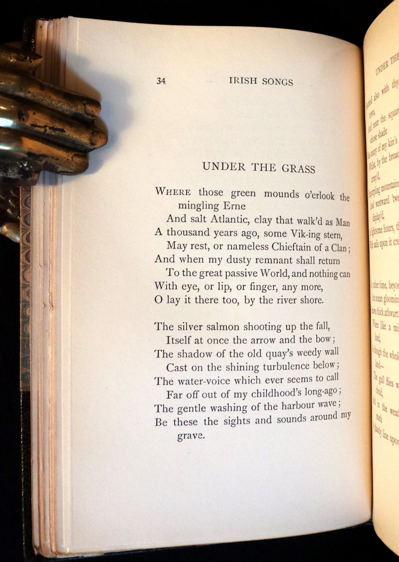 1912 Rare Book Bound by Sangorski - The FAIRIES and other Poems by William Allingham.