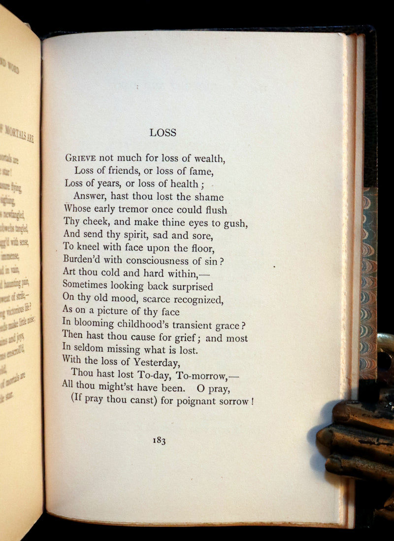 1912 Rare Book Bound by Sangorski - The FAIRIES and other Poems by William Allingham.