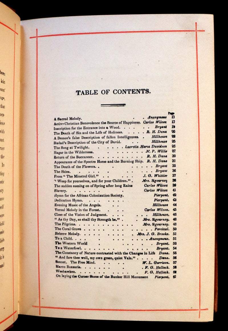 1880 Scarce Victorian Book - The POETS of AMERICA With Explanatory Notes by George B. Cheever.