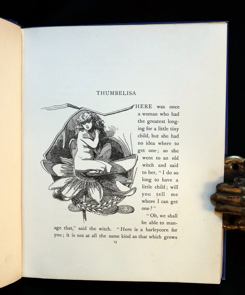 1910 Rare First Edition - Three Tales of Hans Andersen illustrated by Linley Sambourne.