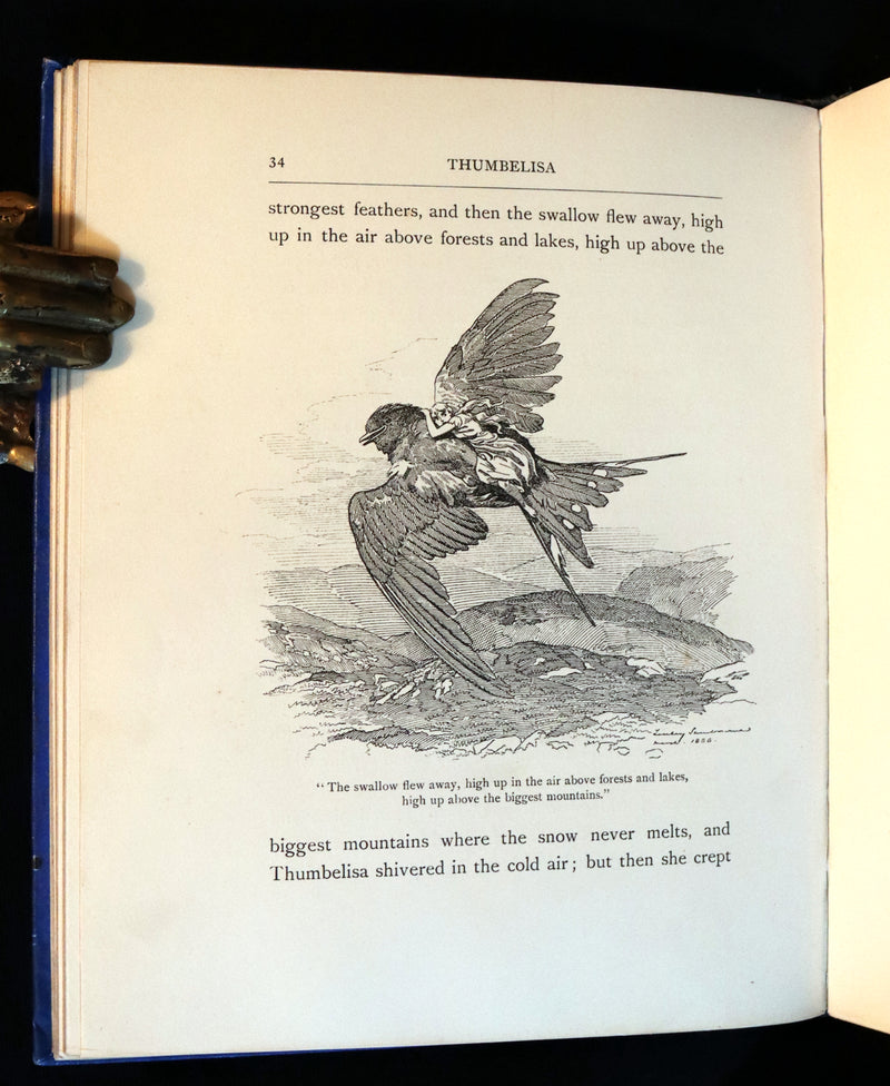 1910 Rare First Edition - Three Tales of Hans Andersen illustrated by Linley Sambourne.